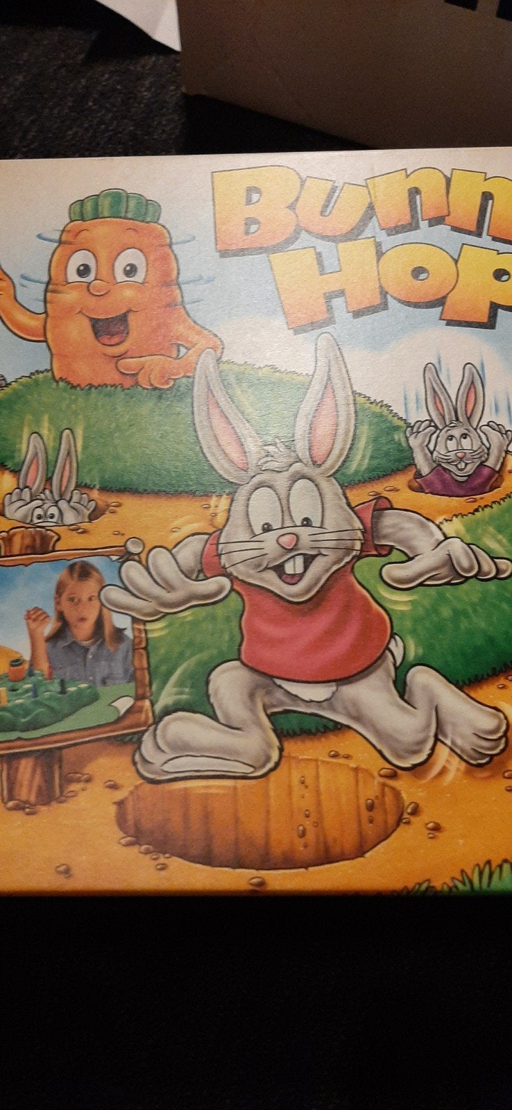 Bunny Hop Spel - Leuk familiespel voor jong en oud!, Drie of vier spelers, Ophalen of Verzenden, Gebruikt, Ravensburger