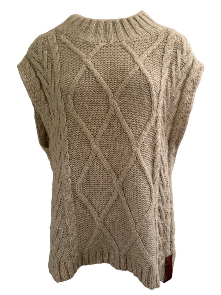 Moscow gilet S, Verzenden, Beige, Zo goed als nieuw