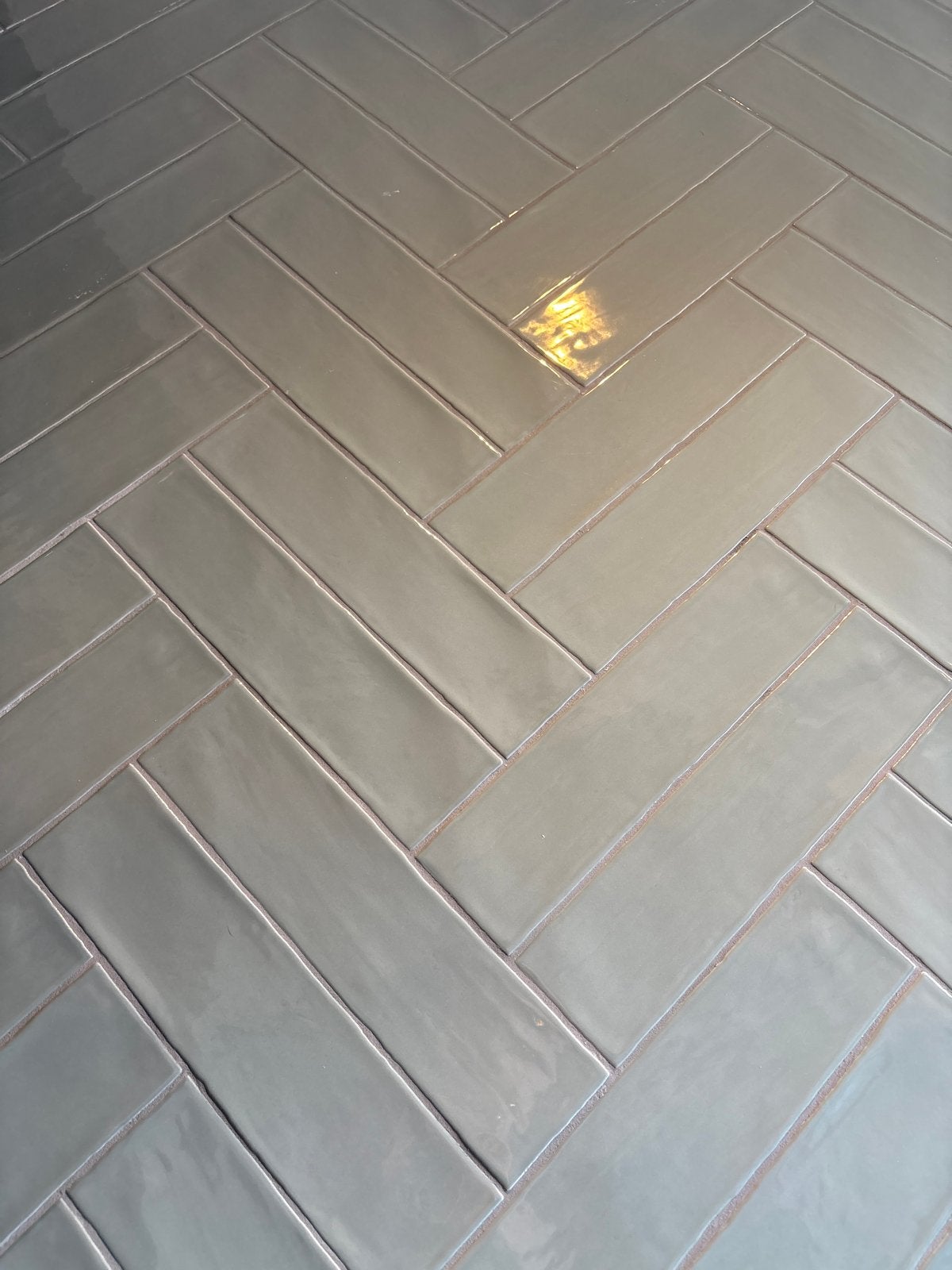 Wandtegels grijs/blauwgrijs 7,5x30 cm - ca. 0,71 m², Nieuw, 20 tot 40 cm, Minder dan 5 m², Wandtegels