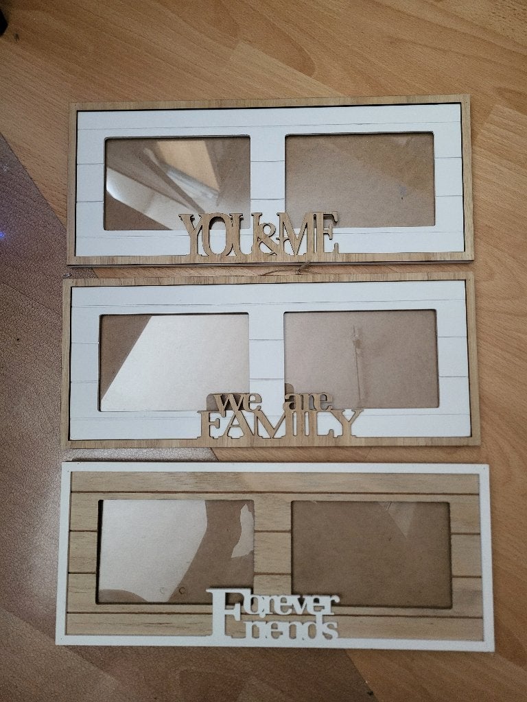 Drie fotolijstjes, Ophalen, Zo goed als nieuw