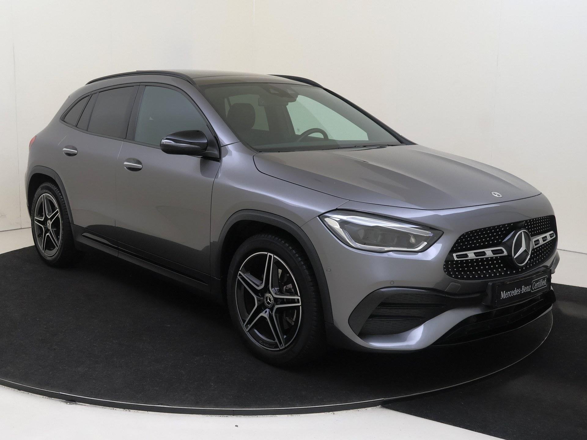 Mercedes-Benz GLA-klasse 200 Business Solution AMG / Memory-, Auto's, 4 cilinders, Leder en Stof, 163 pk, Origineel Nederlands