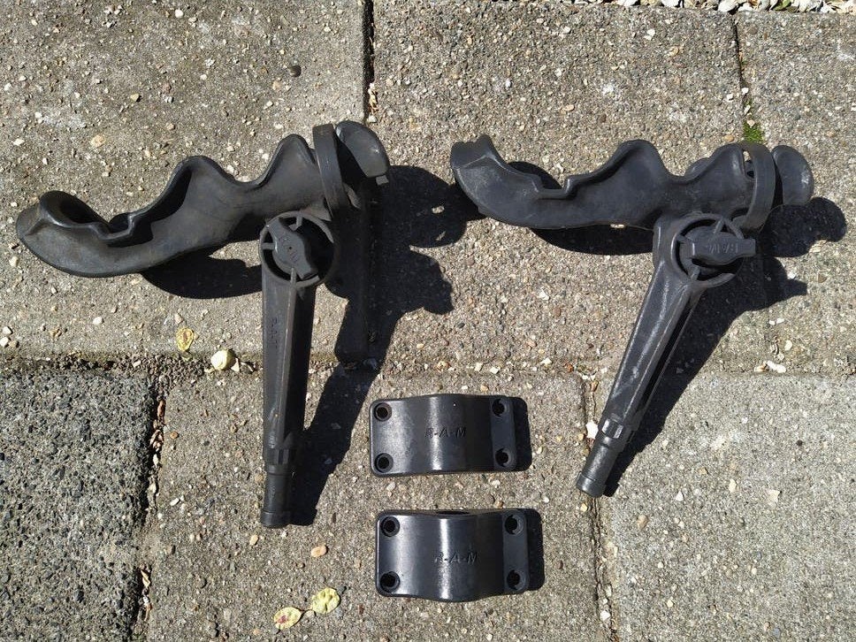 RAM Mounts hengelsteun 2 stuks, Ophalen of Verzenden, Gebruikt, Overige typen
