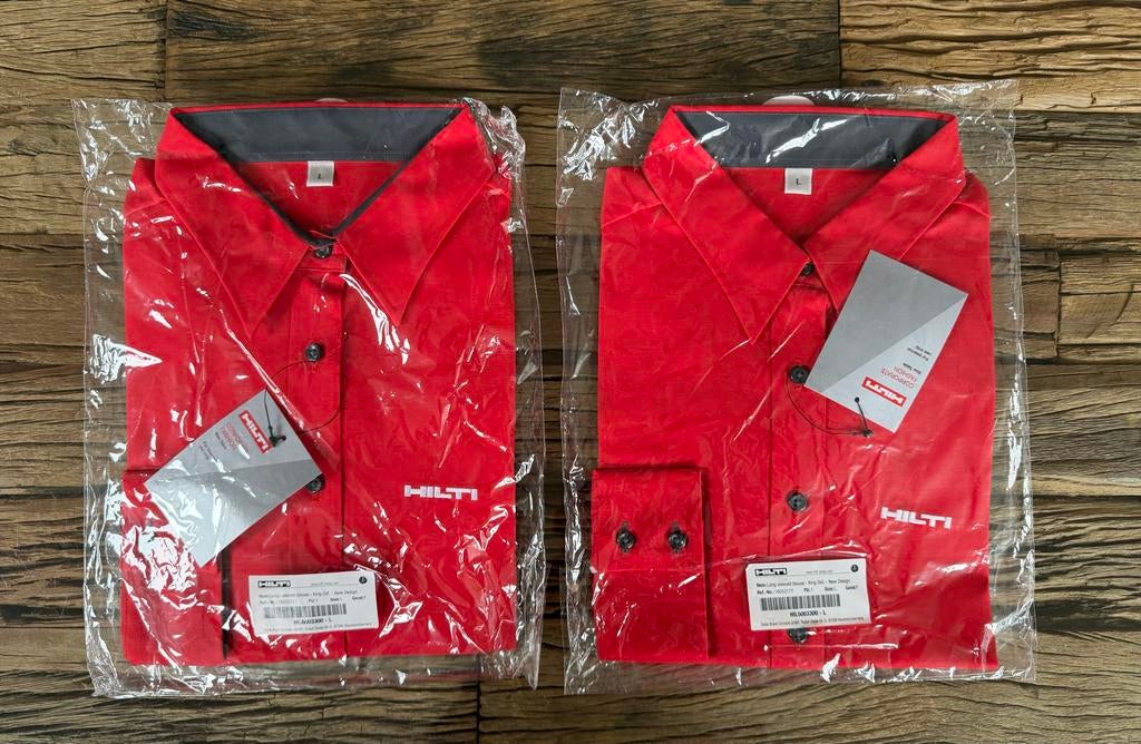Hilti Corporate Fashion Overhemd Lange Mouwen Maat L Nieuw, Ophalen of Verzenden, Nieuw