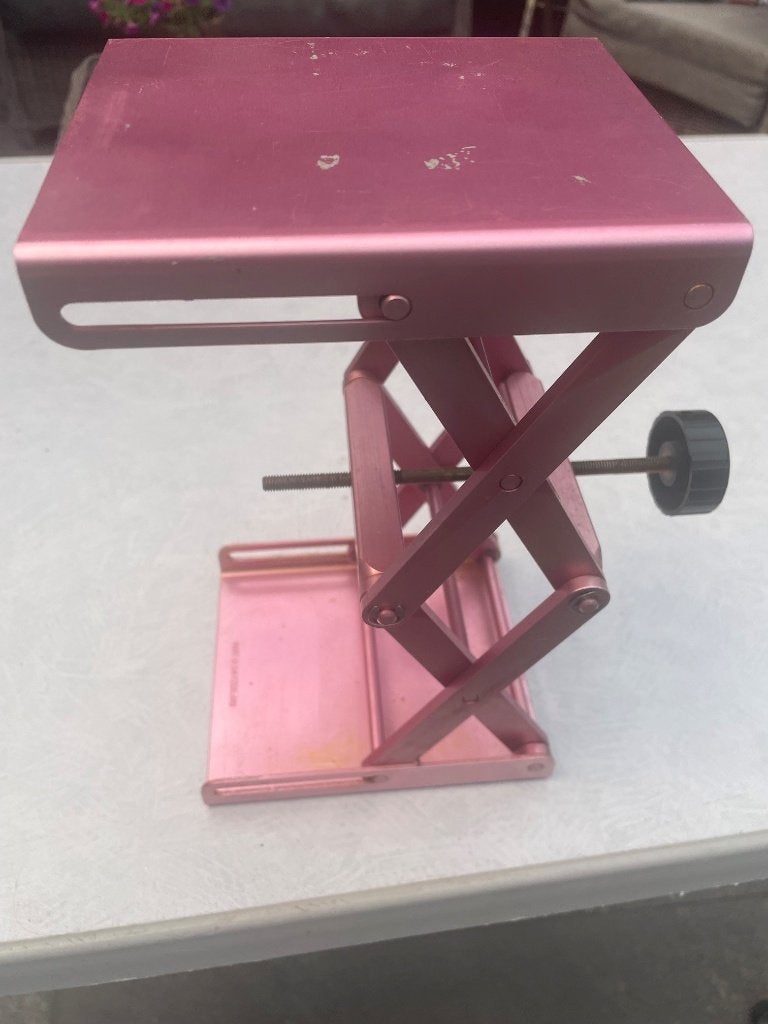Heftafel / schaarlift - laboratorium, Ophalen of Verzenden, Gebruikt, Overige typen, Overige merken