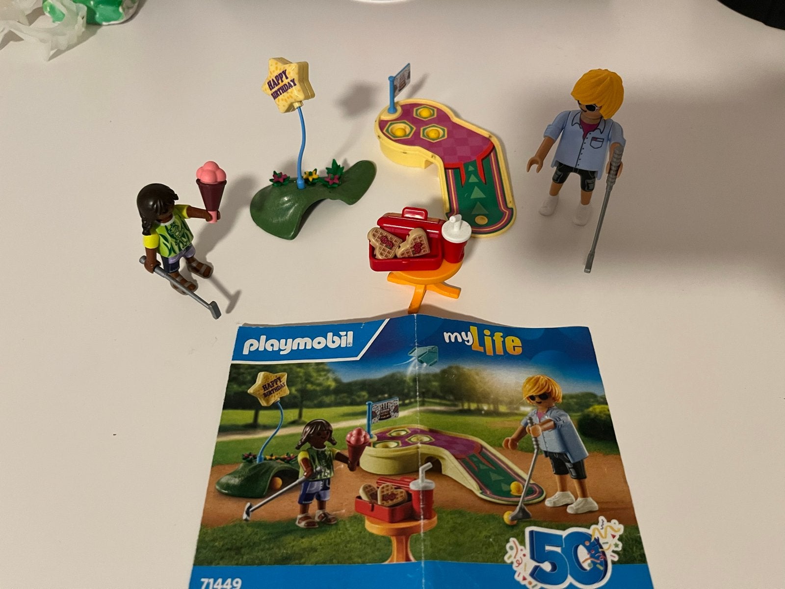 PLAYMOBIL myLife Minigolf Set - Compleet, Ophalen of Verzenden, Zo goed als nieuw, Jongen of Meisje