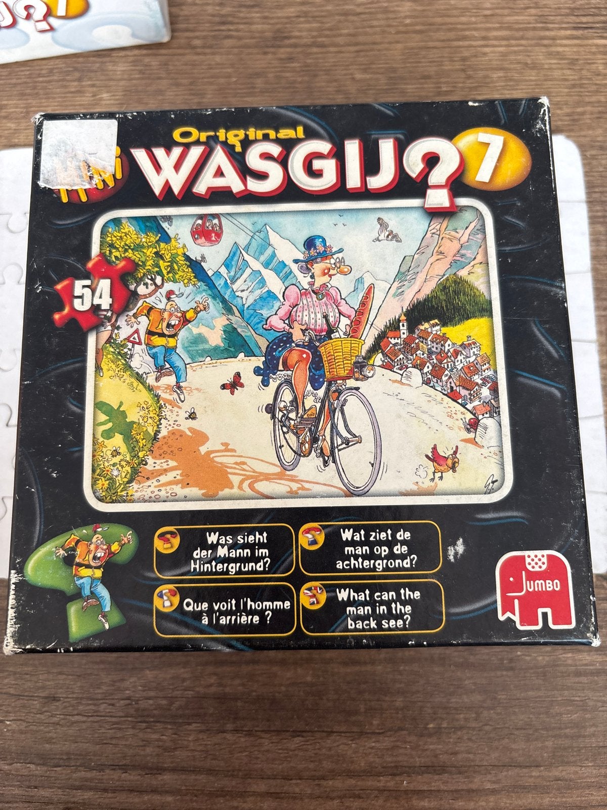 Original Wasgij? 7 Puzzel - Jumbo 54 stukjes, Ophalen of Verzenden, Minder dan 500 stukjes, Gebruikt, Legpuzzel