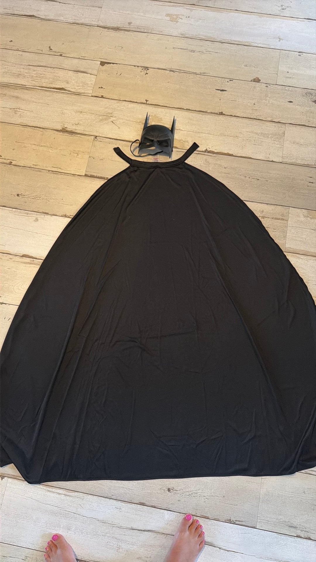 Batman verkleedpak, masker & Cape, Ophalen of Verzenden, Zo goed als nieuw, Jongen of Meisje