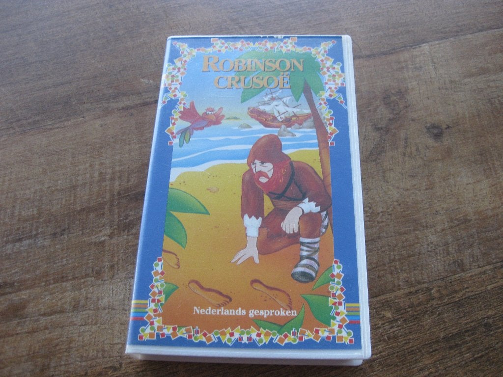 Robinson Crusoe  ( VHS ), Cd's en Dvd's, VHS | Film, Alle leeftijden, Drama, Zo goed als nieuw, Ophalen of Verzenden