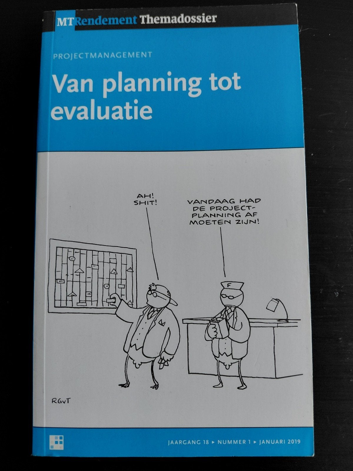 Projectmanagement: Van planning tot evaluatie (Themadossier), Boeken, Studieboeken en Cursussen, Zo goed als nieuw, Rendement