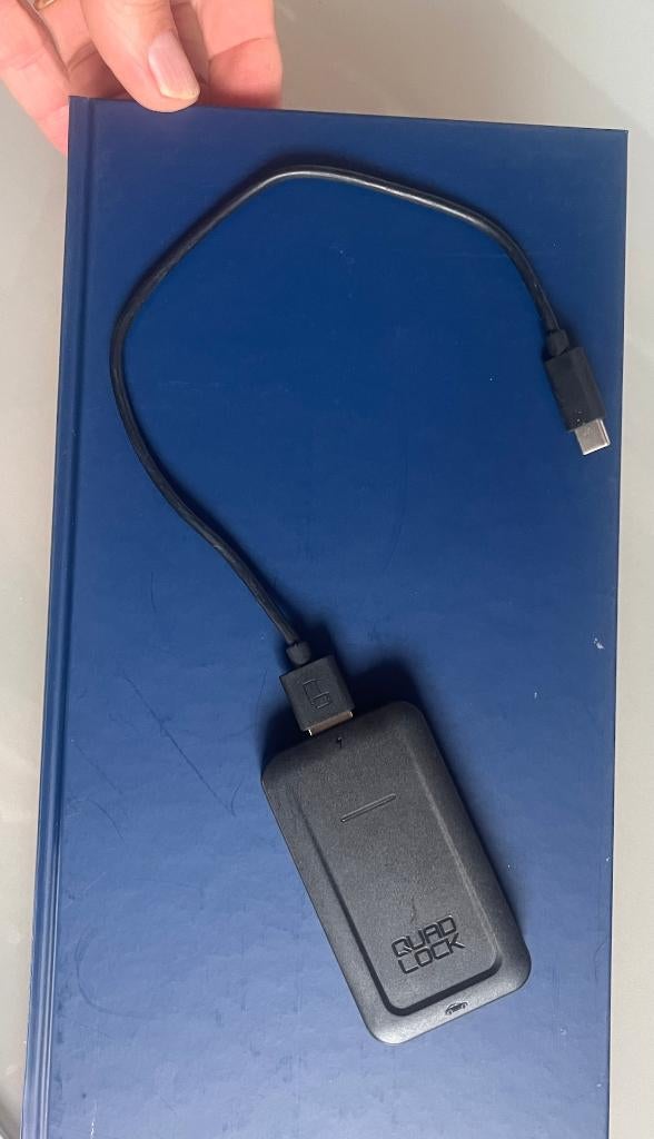 Quad lock Draadloze Carplay-adaptor, Telecommunicatie, Telefoonhouders, Ophalen of Verzenden, Gebruikt, Auto