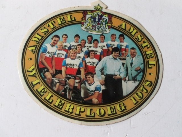 Amstel sticker (nr.1) 1978, Ophalen of Verzenden, Nieuw, Overige typen, Amstel
