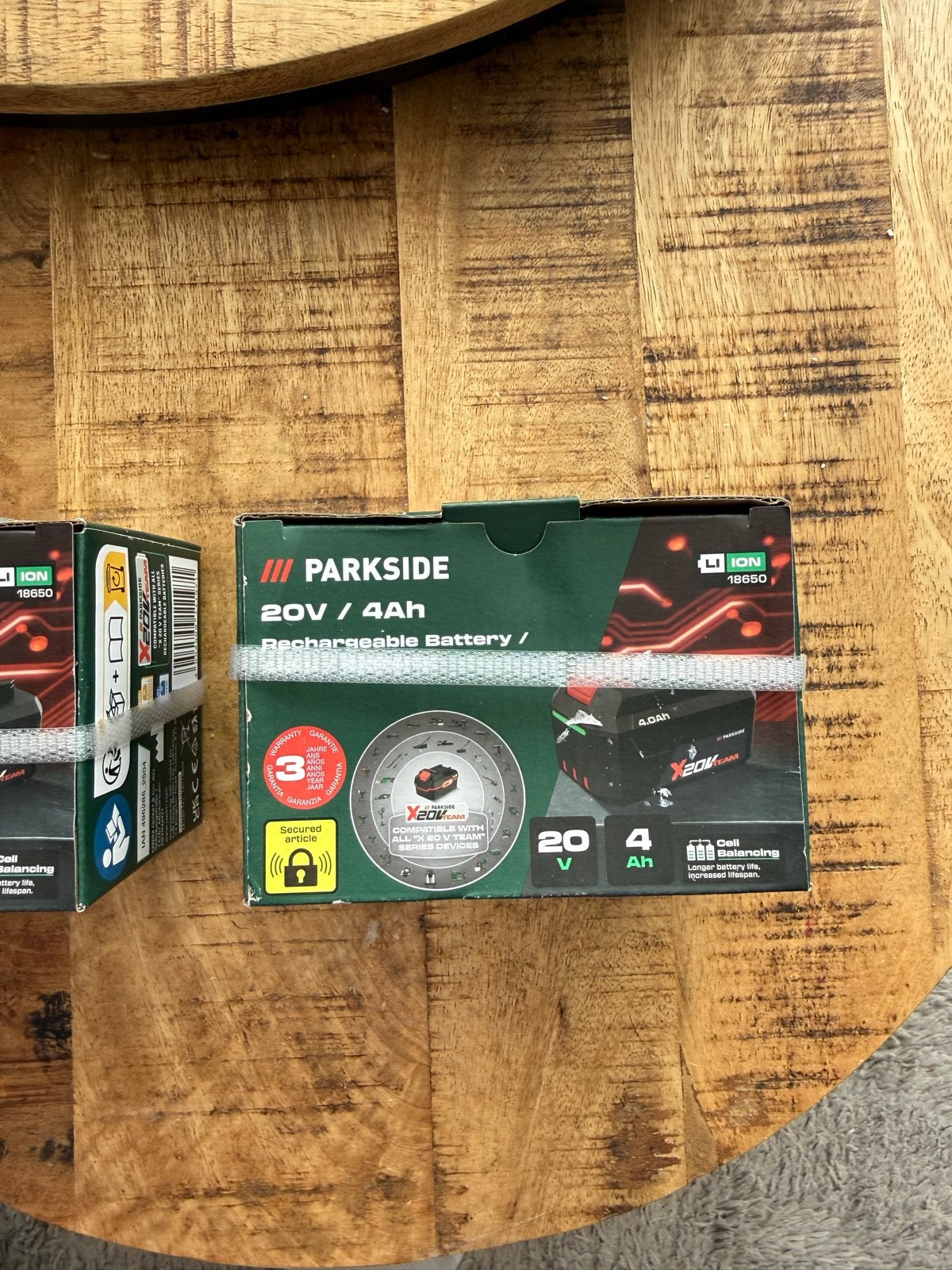 Parkside 20V / 4Ah Oplaadbare Accu, Ophalen, Nieuw, Overige merken, Overige typen
