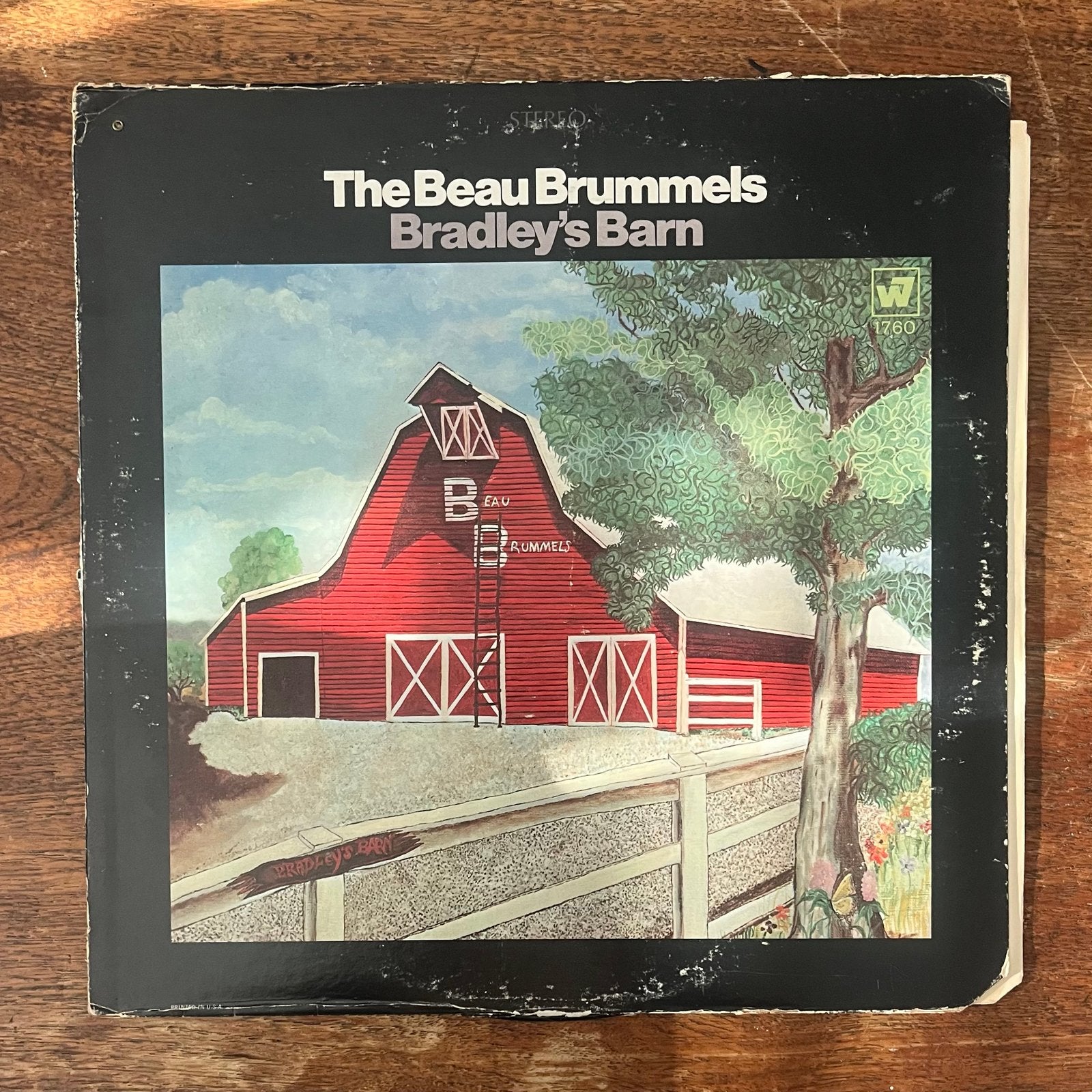 The Beau Brummels - Bradley’s Barn LP (WS 1760), LP, Rock, Gebruikt, Ophalen of Verzenden