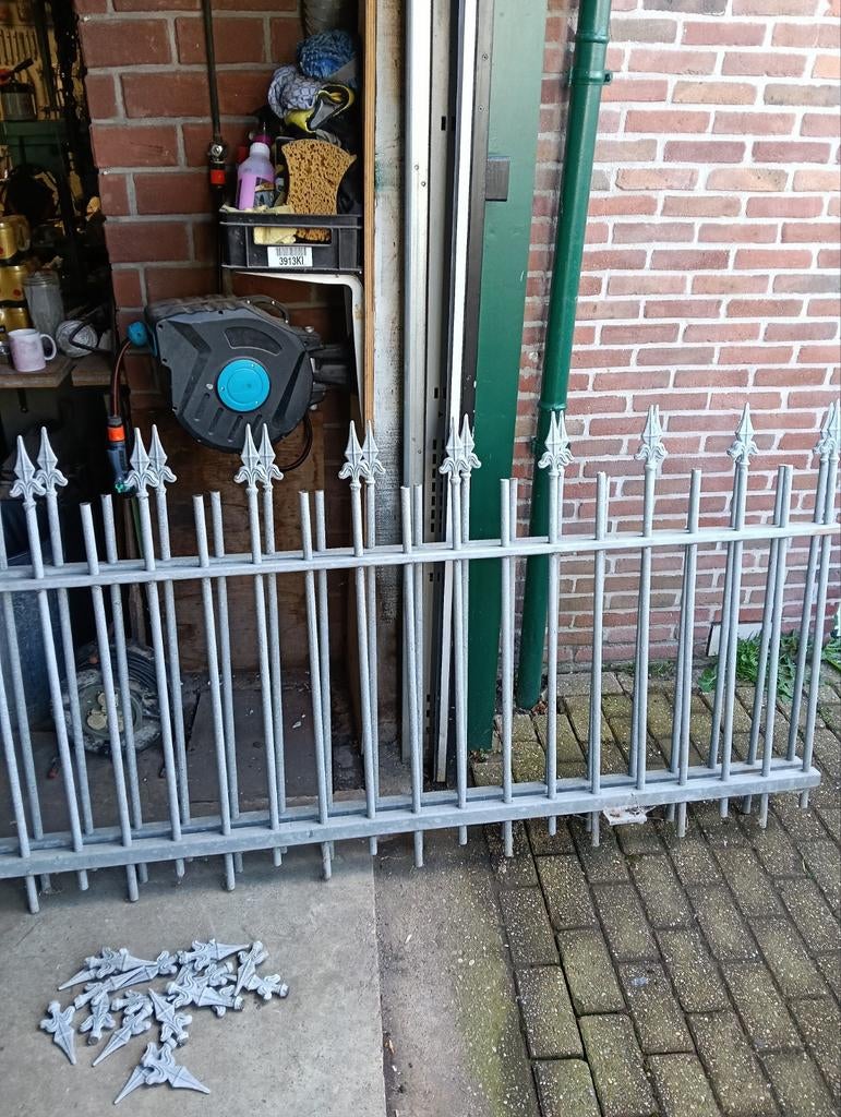 Hekwerk, Tuin en Terras, Tuinhekken en Hekwerk, Ophalen, Gebruikt, IJzer, Sierhekwerk
