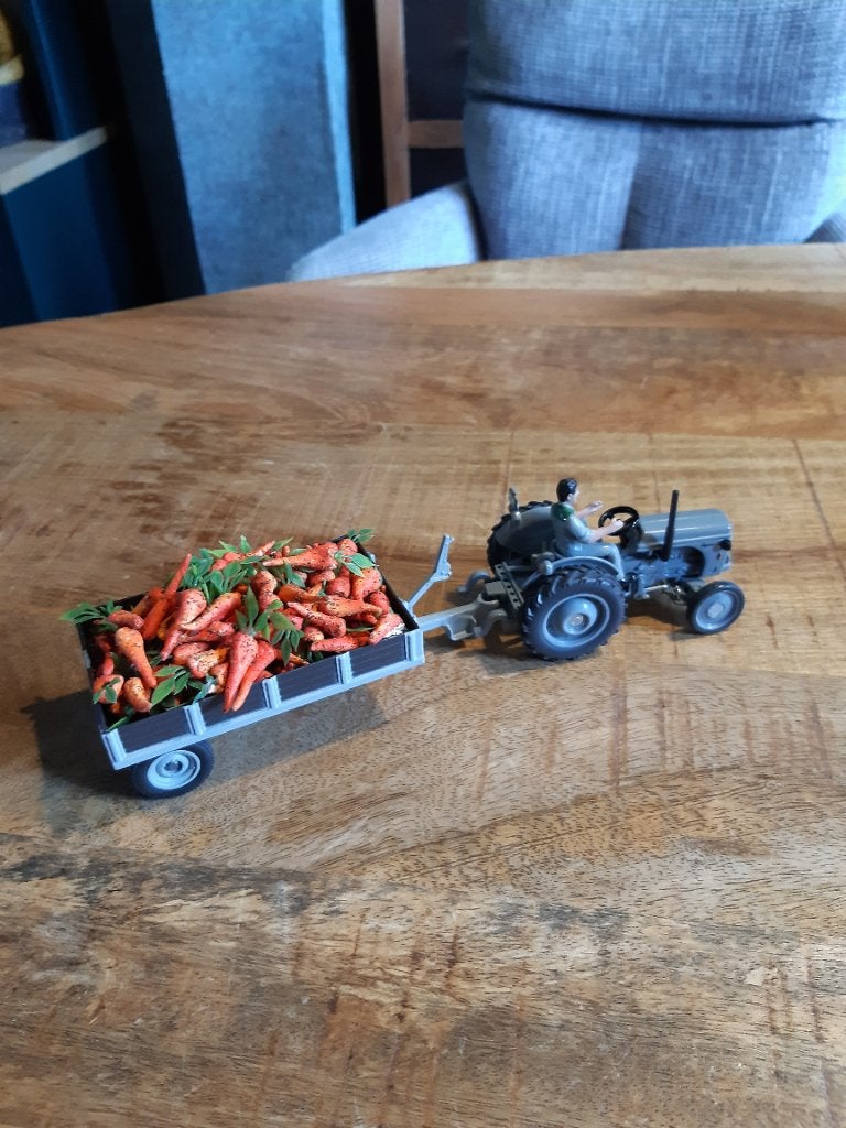 Miniatuur tractor, Ophalen of Verzenden, Gebruikt, Tractor of Landbouw, Overige merken