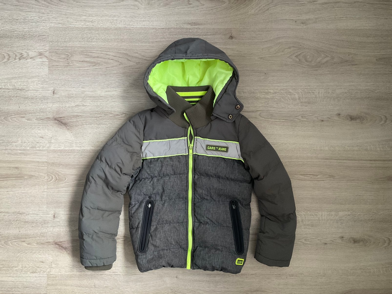 Winterjas Cars Jeans maat 8, Ophalen of Verzenden, Gebruikt, Jongen, Jas