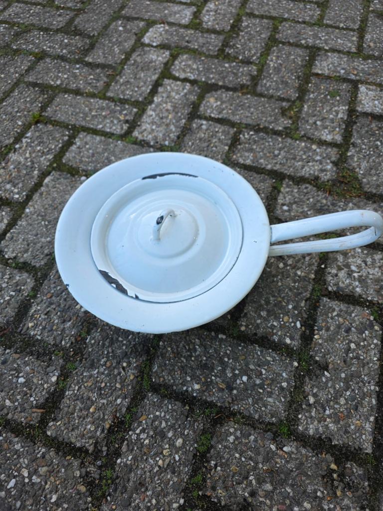 Emaille  pis pot, Antiek en Kunst, Antiek | Emaille, Ophalen of Verzenden