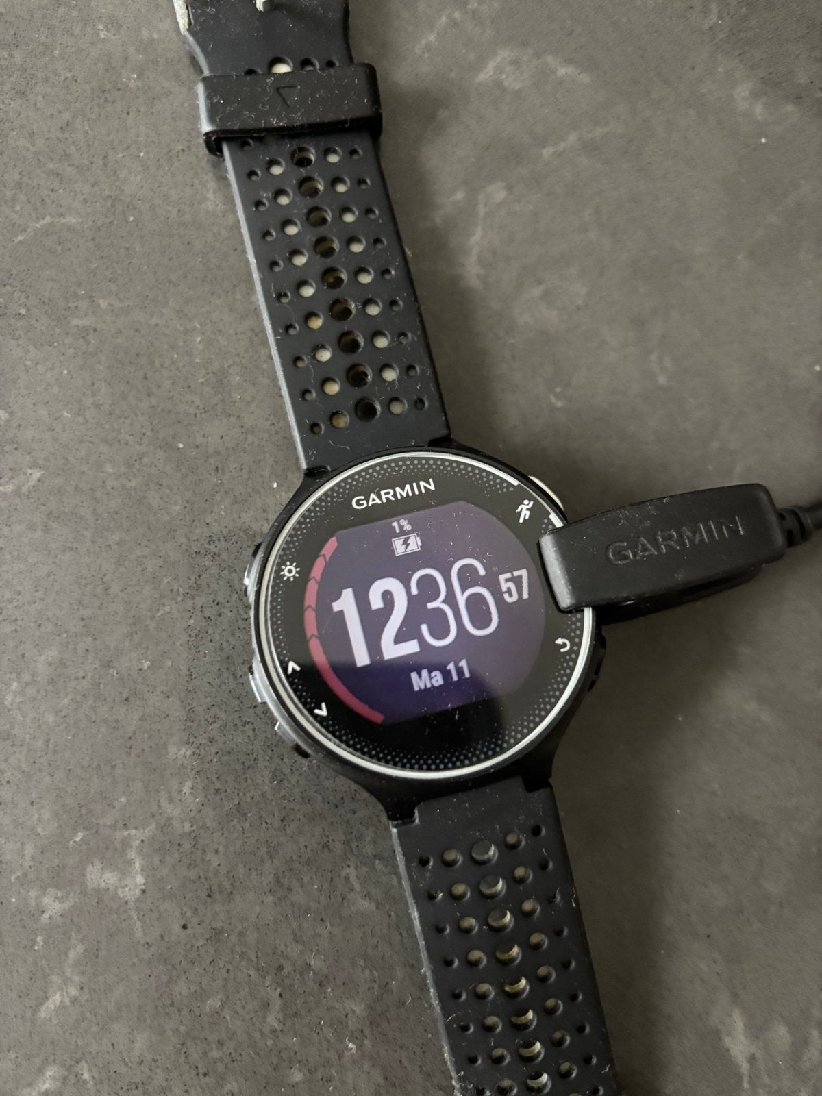 Garmin Forerunner 230 GPS Hardloophorloge, Sieraden, Tassen en Uiterlijk, Zwart, Ophalen of Verzenden, Android, Afstand