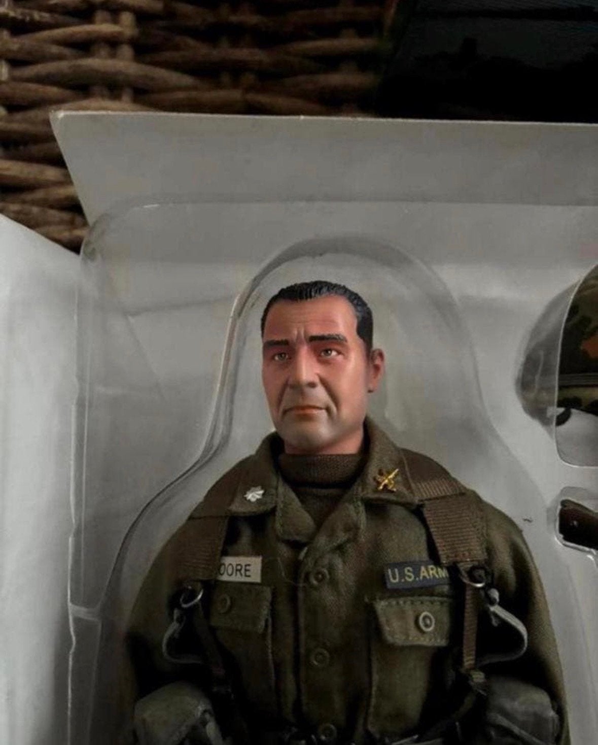 1/6 Figuur Lieutenant-Colonel Moore - Mel Gibson / Dragon, Verzamelen, Ophalen of Verzenden, Zo goed als nieuw, Actiefiguur of Pop