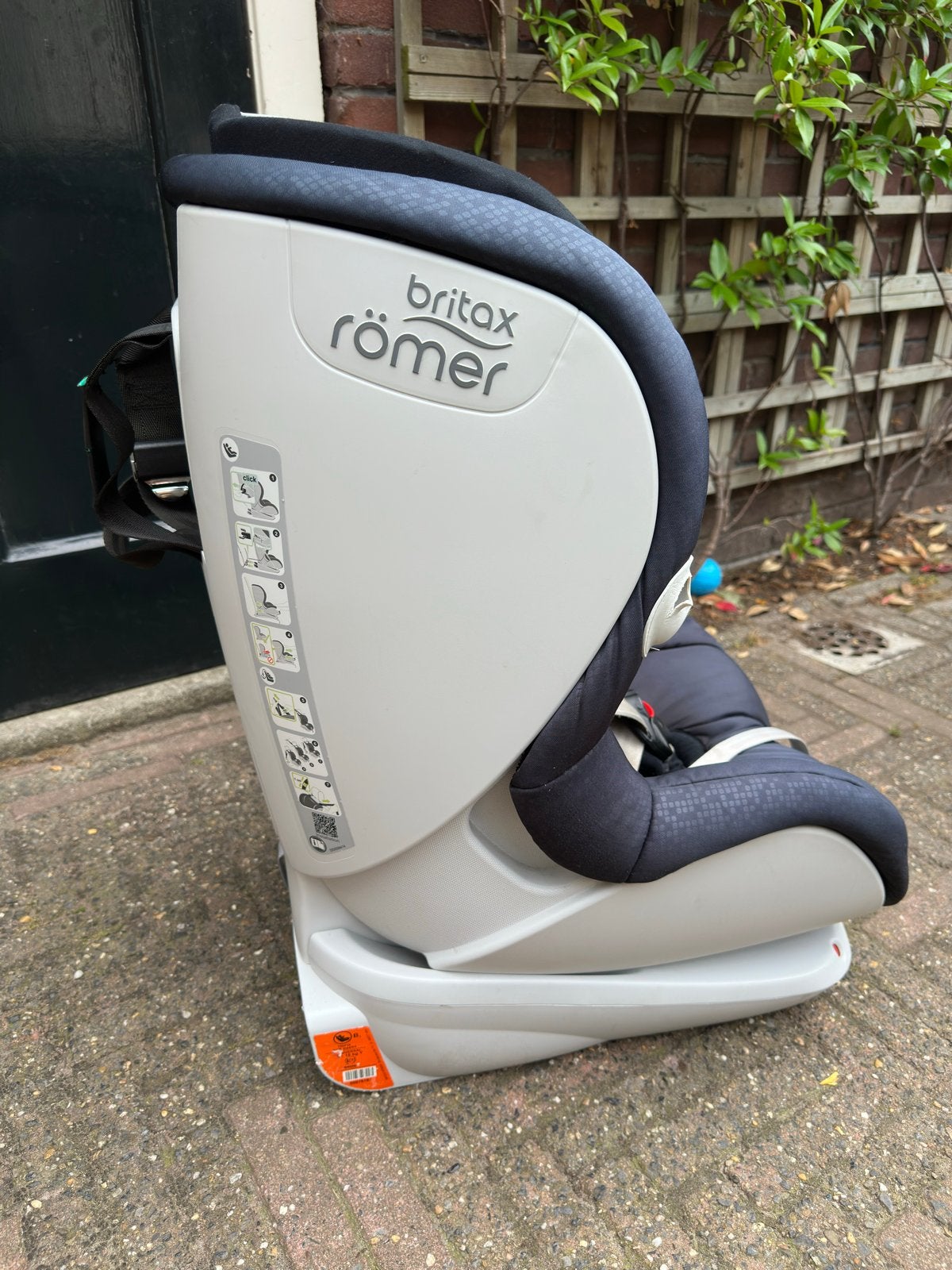 Britax Römer Trifix autostoel 9-18 kg Isofix en anker zwart, Ophalen, Romer, Gebruikt, 9 t/m 18 kg
