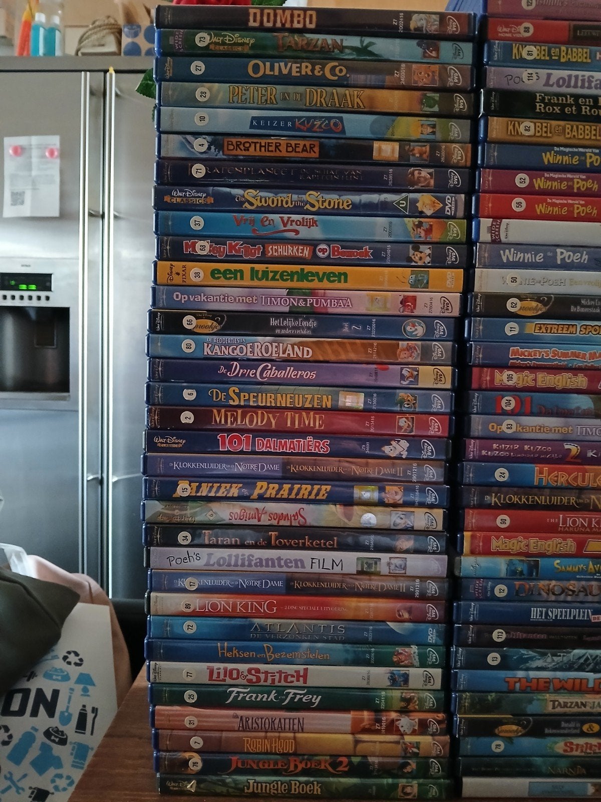 disney dvds disney classics en special editions, Ophalen of Verzenden, Zo goed als nieuw