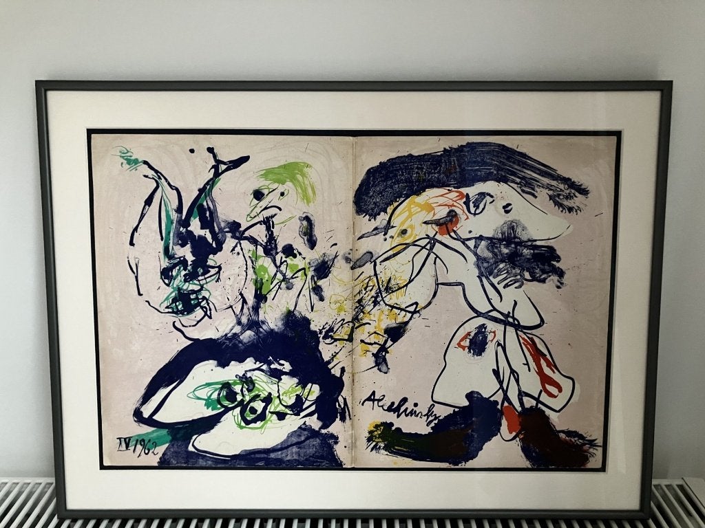 Pierre Alechinsky - Head to Toe - 1962, Antiek en Kunst, Ophalen