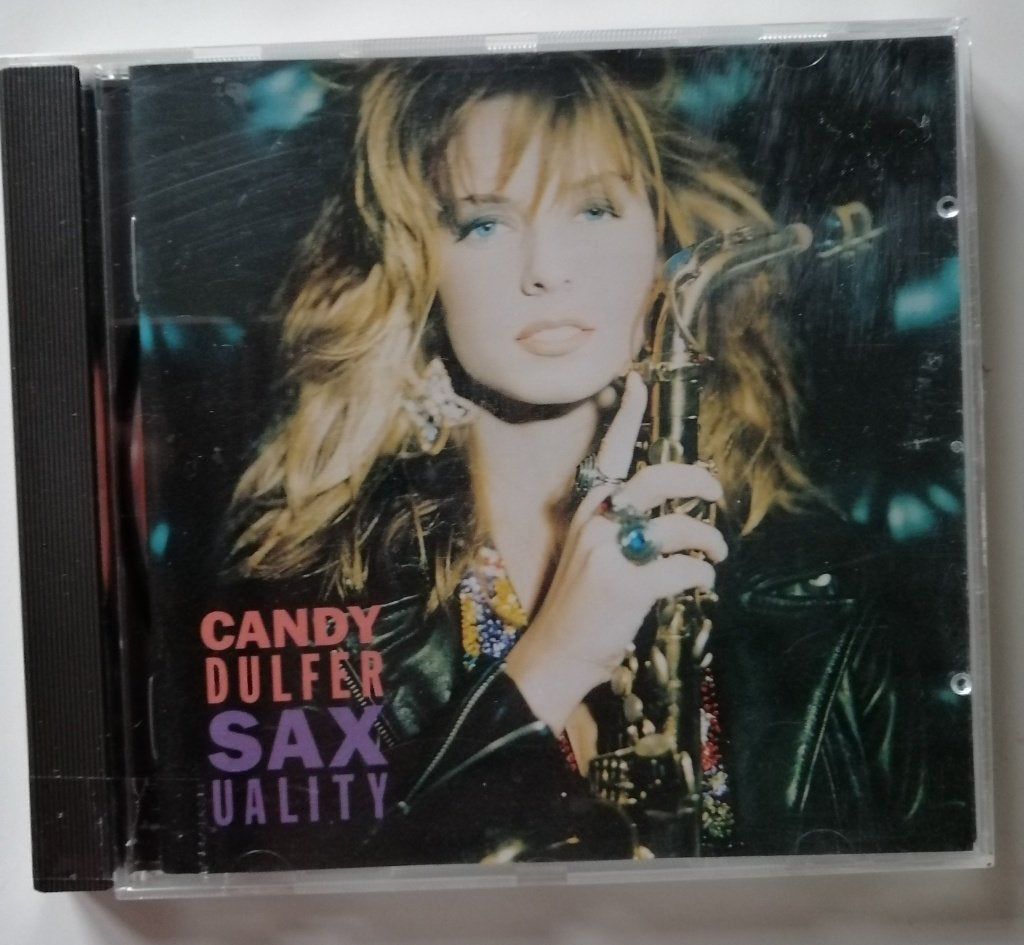 cd  CANDY  DULFER  SAXuality, Cd's en Dvd's, Cd's | Instrumentaal, Zo goed als nieuw, Overige genres, Overige typen, Inclusief boekje