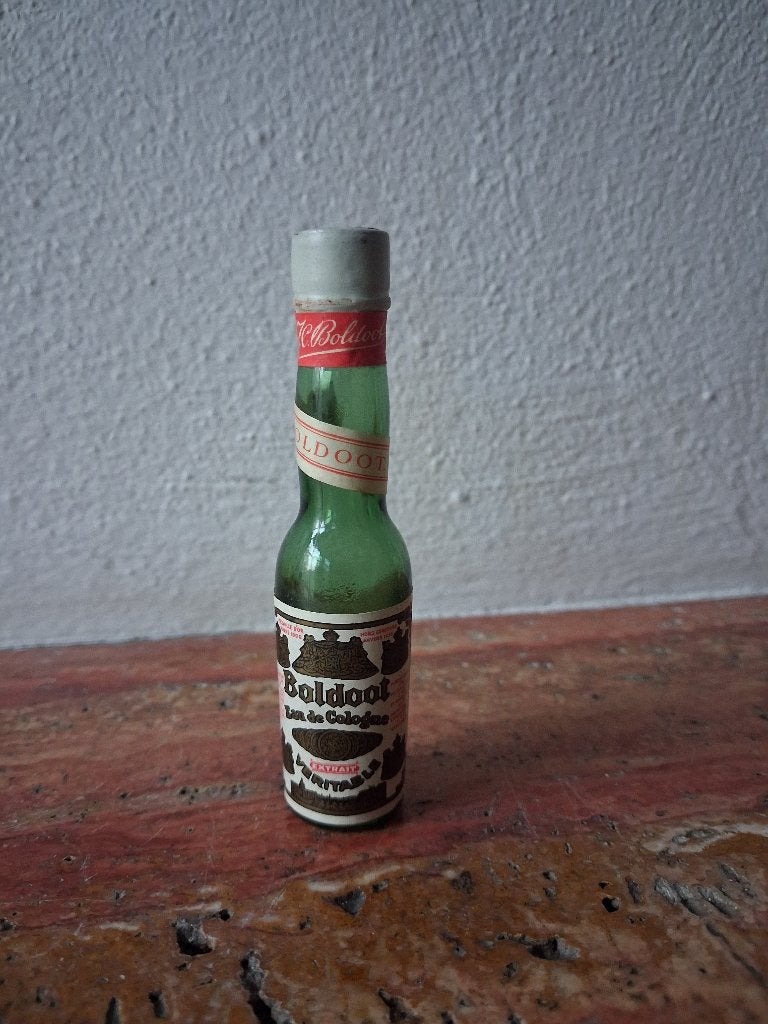 Vintage mini flesje Boldoot proefmonster, leeg, Ophalen, Gebruikt, Parfumfles
