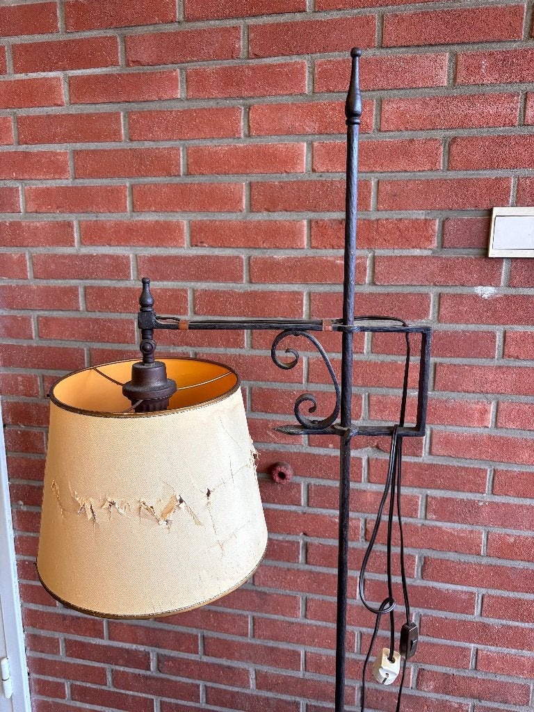 SMEEDIJZEREN VLOERLAMP CS26560, Ophalen, Gebruikt, Overige materialen, Overige fittingen