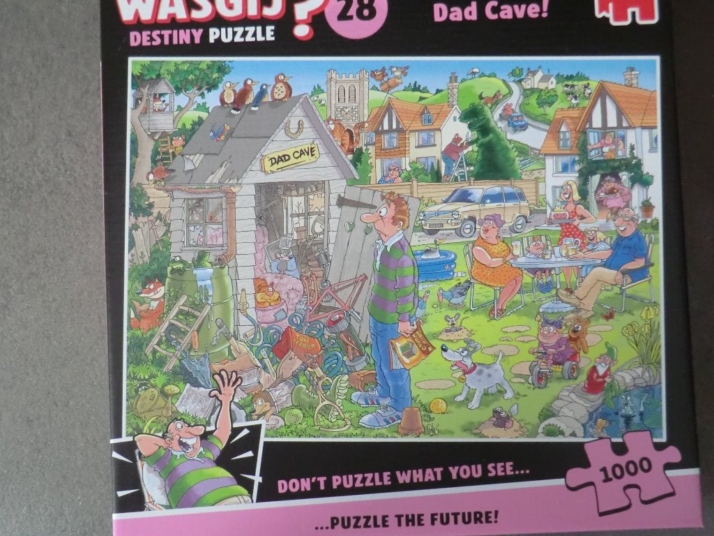wasgij puzzels, Ophalen, 500 t/m 1500 stukjes, Zo goed als nieuw, Legpuzzel