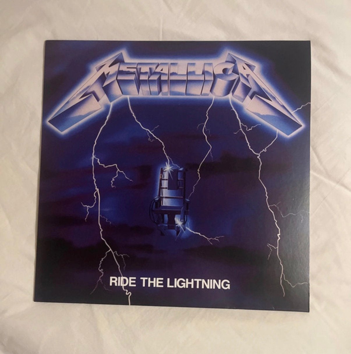 Metallica - Ride The Lightning vinyl, Ophalen of Verzenden, Zo goed als nieuw, Overige formaten, Poprock
