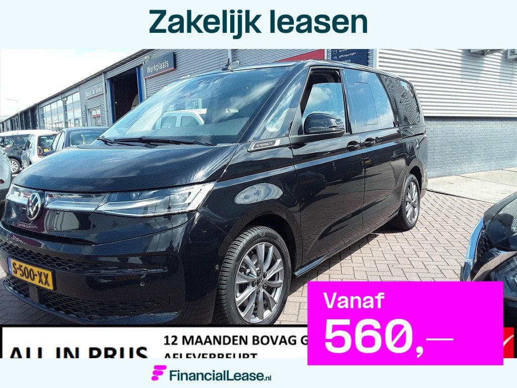 VOLKSWAGEN Multivan 1.4 eHybrid 218pk L2H1 6-DSG Style, 12 maanden, Gebruikt, Euro 6, Zwart