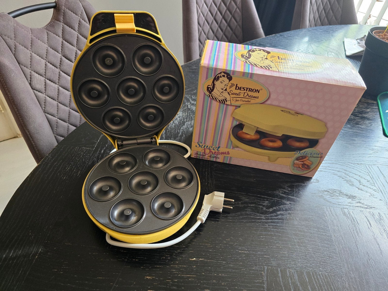 Donutmaker Bestron Sweet Dreams - Zo goed als nieuw, Ophalen of Verzenden, Zo goed als nieuw