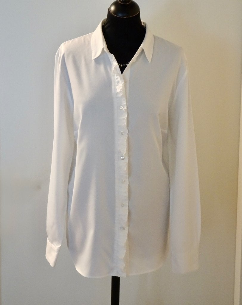 Mooie nieuwe Erfo blouse maat 44, Wit, Erfo, Maat 42/44 (L), Nieuw
