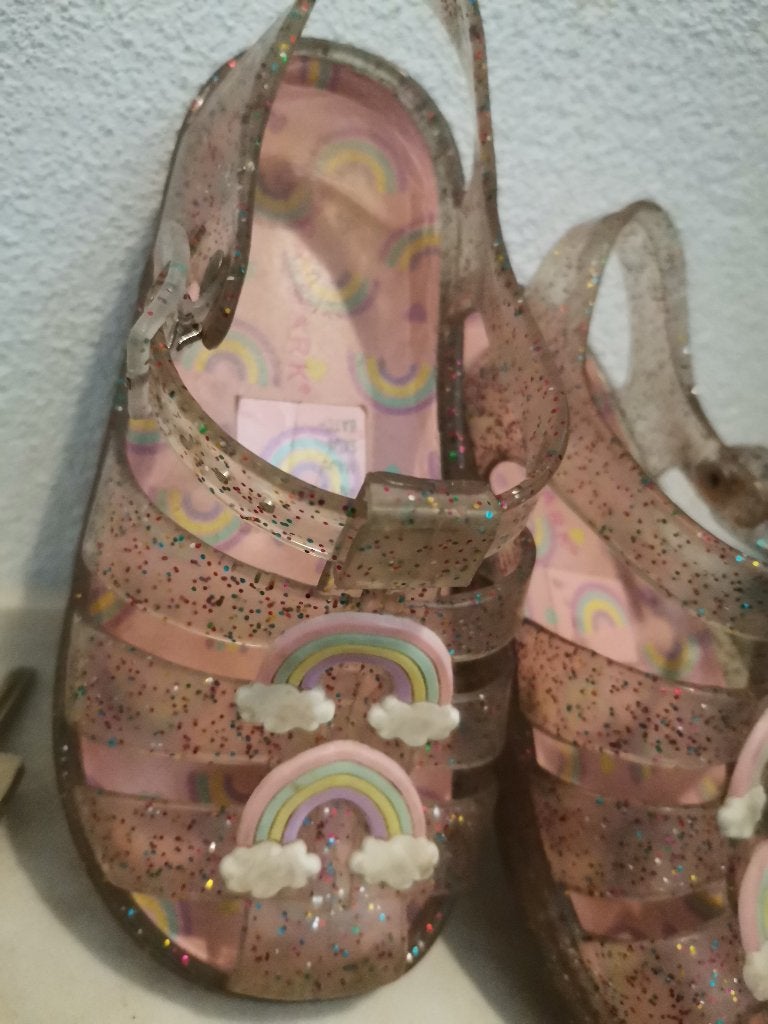 Meisje sandalen maat 25/26, Ophalen, Gebruikt, Meisje, Overige typen