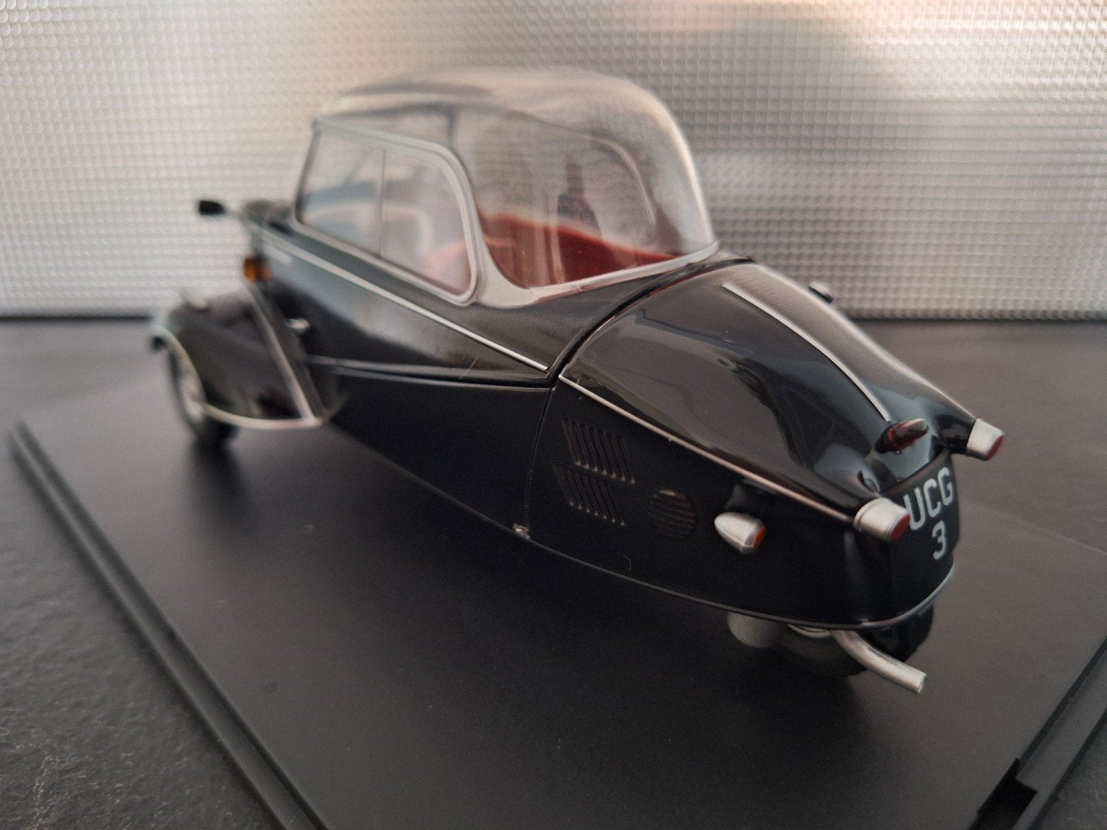 Messerschmitt KR200 Buble Car Schaal 1:18, Overige merken, Oxford, Auto, Ophalen of Verzenden