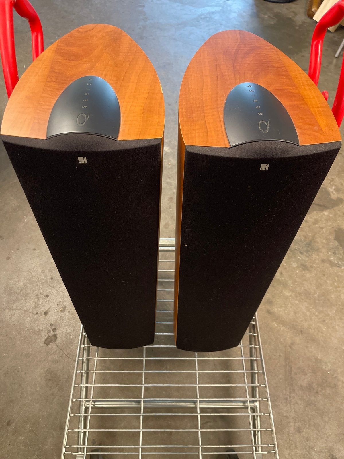 KEF Q Series - iQ 7 - Luidsprekers - Topkwaliteit Geluid!, Ophalen, Vloerstaande luidspreker, Zo goed als nieuw, Geschikt voor surround/home cinema