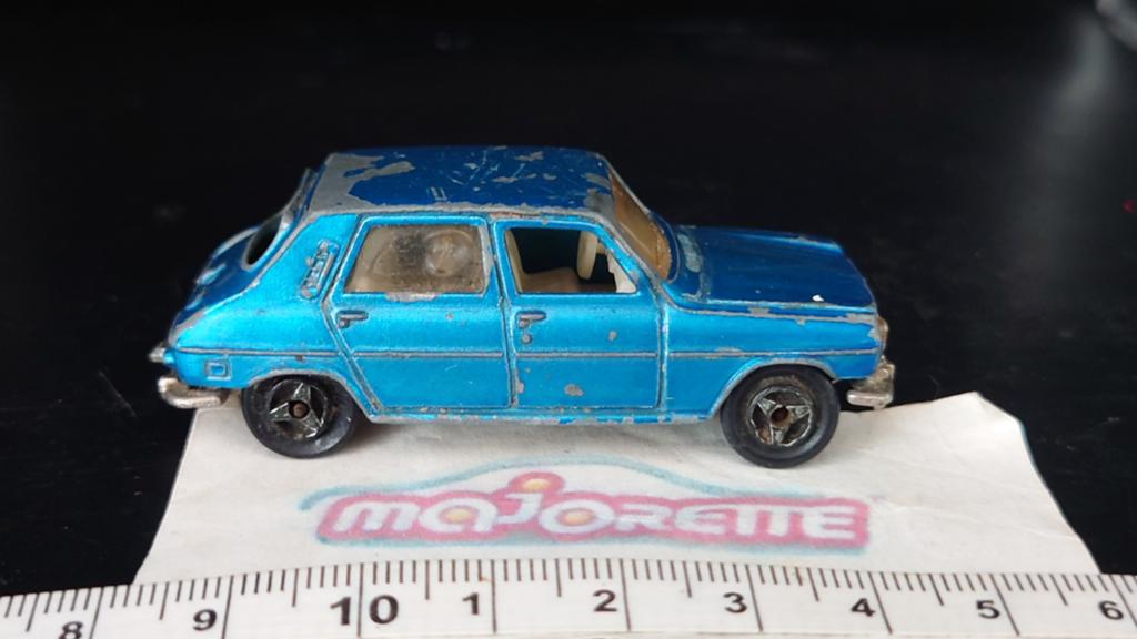 Majorette 234 Simca 1100-TI - Blauw (Gebruikt), Ophalen of Verzenden, Gebruikt, Auto, Majorette