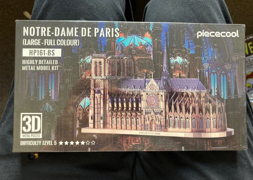 Notre Dame Metalen Bouwpakket / Parijs Bouw Pakket Modelbouw, Verzenden, Nieuw, 1:50 tot 1:144