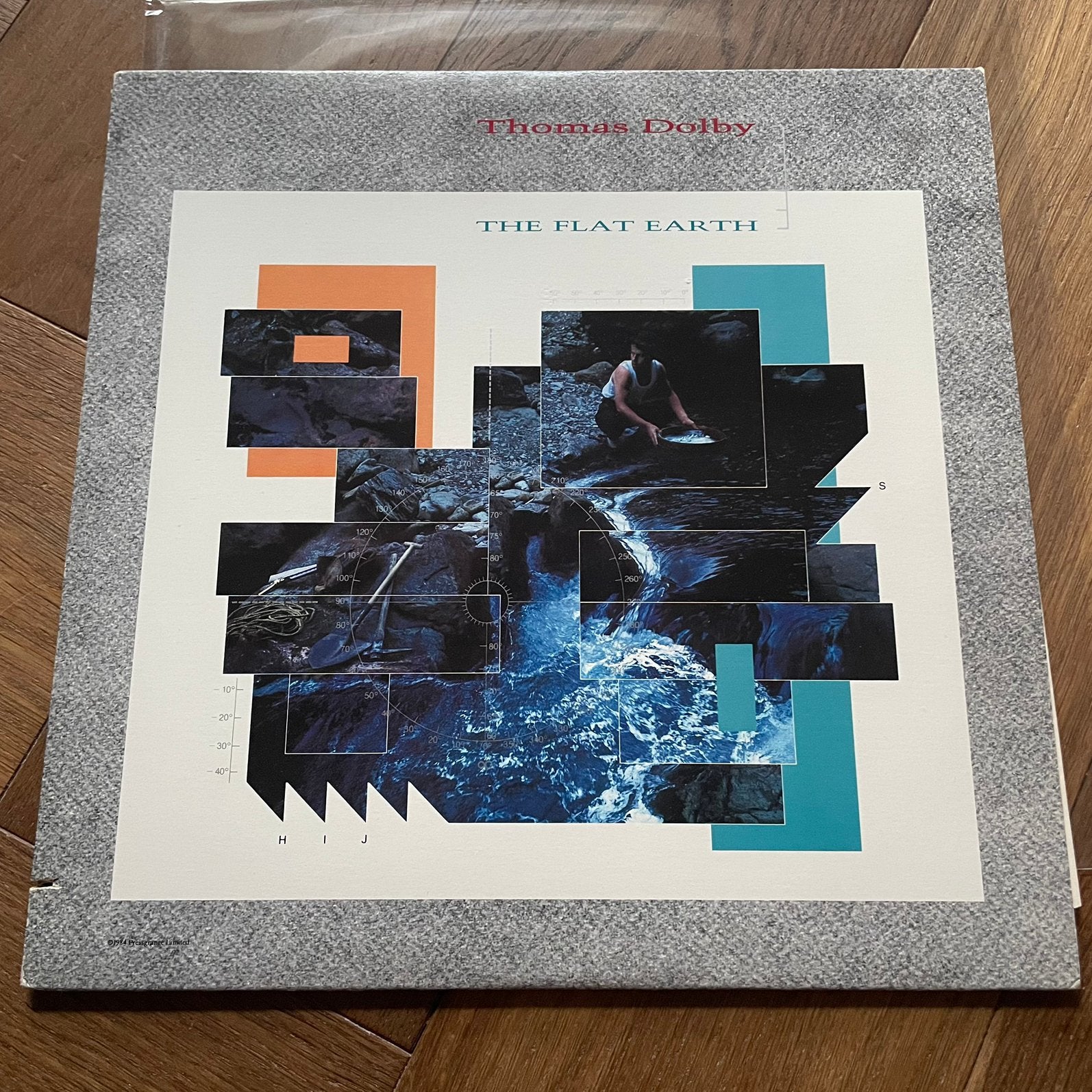 LP Thomas Dolby - The flat earth, Ophalen of Verzenden, Gebruikt, 12 inch, Poprock