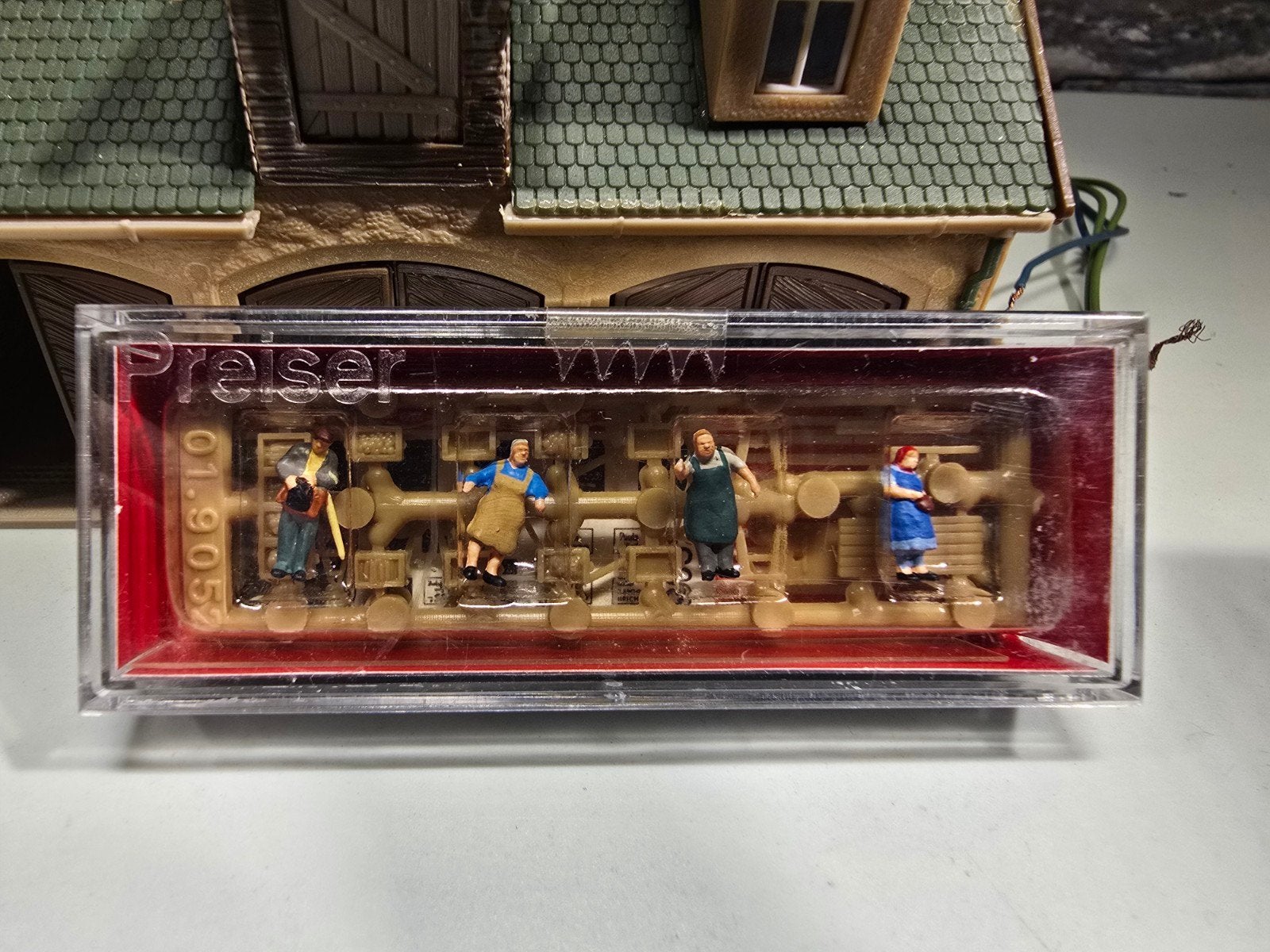 preiser figuurtjes marktkooplui N spoor trein 1:160, Overige merken, Gelijkstroom of Wisselstroom, Overige typen, Nieuw