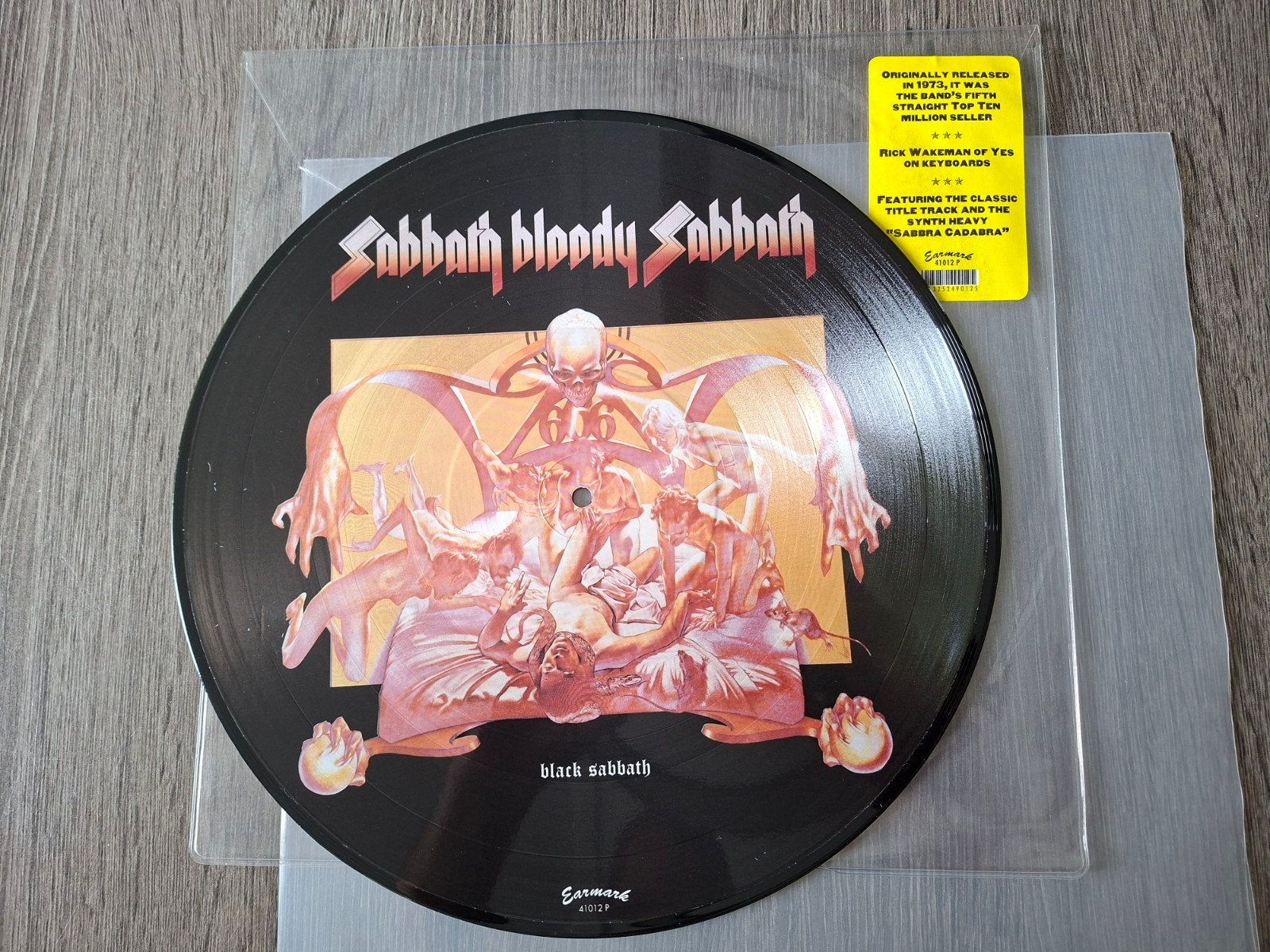 Black Sabbath- Sabbath bloody sabbath picture disc lp, Ophalen of Verzenden, Zo goed als nieuw, Album, Speciale editie