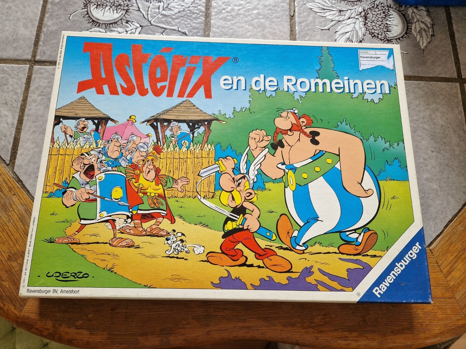 Asterix en de Romeinen Bordspel 1990, Ophalen of Verzenden, Zo goed als nieuw, Ravensburger