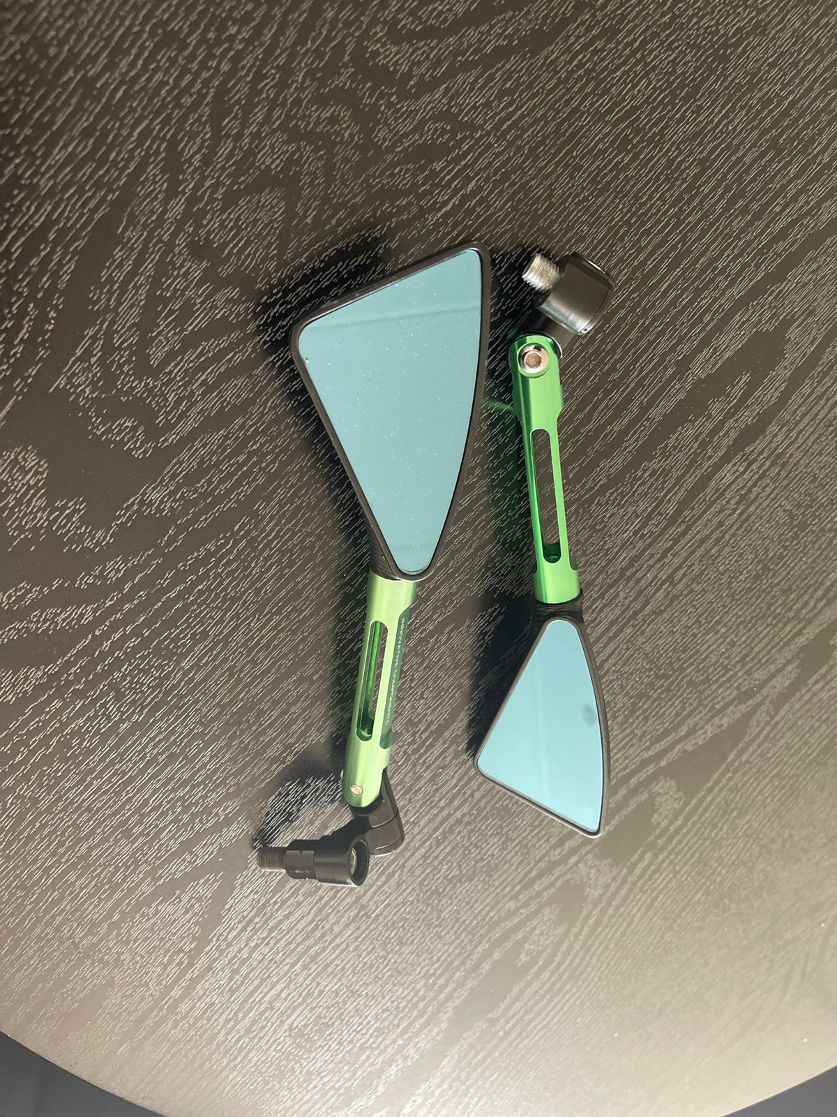 Rizoma groene motor spiegels, Ophalen of Verzenden, Gebruikt
