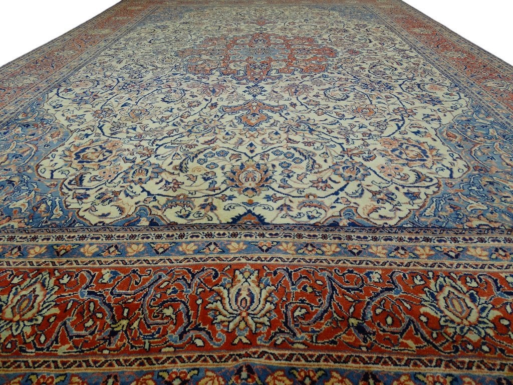 Perzisch tapijt - Sarouck - 395 x 273 cm - Handgeknoopt, -, -, 200 cm of meer, Eclectisch - Antiek - Modern - Klassiek
