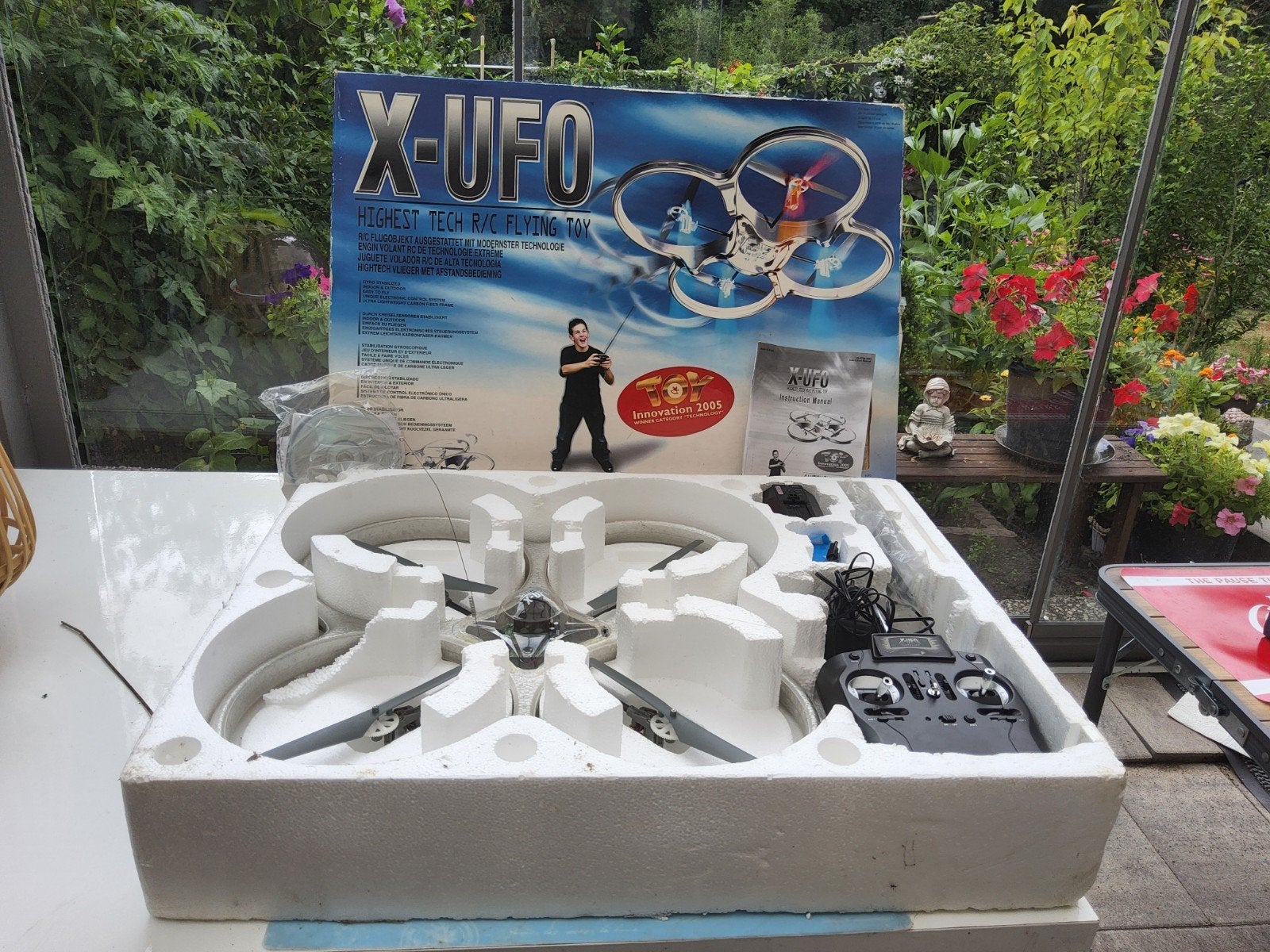X-UFO RC Flying Toy - Hoogtechnologische Speelgoeddrone, Ophalen