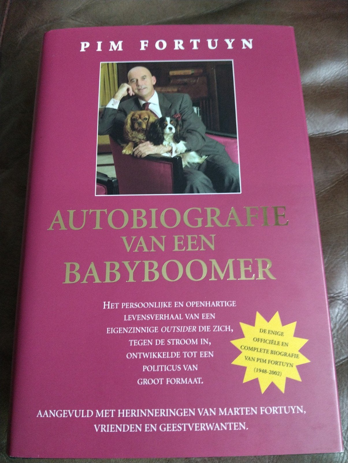 Pim Fortuyn - Autobiografie van een Babyboomer, Verzenden, Nieuw, Pim Fortuyn, Politiek