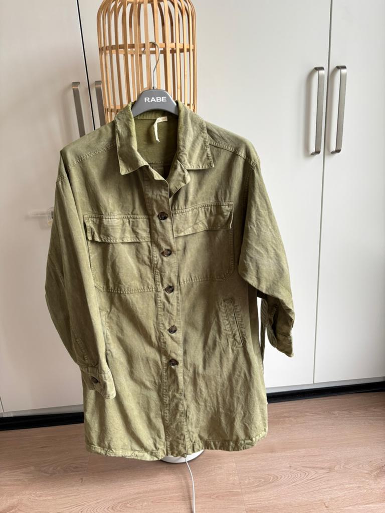 Rabens Saloner trenchcoat, Ophalen of Verzenden, Gedragen, Groen