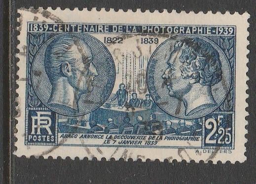 Frankrijk 1939 - Niepce & Daguerre, Ophalen, Gestempeld