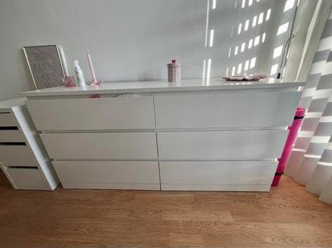 MALM ladekast, Ophalen, Gebruikt